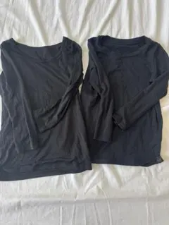 HEATTECH ブラック アンダーシャツ 110cm 120cm 2枚セット