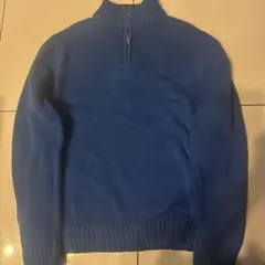 CHAPS 青 ジップトレーナー Mのサムネイル