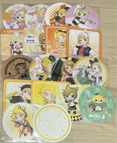 鏡音リン 鏡音レン コースター 18枚 - メルカリ