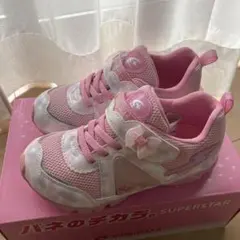 ムーンスター　スニーカー　18cm　女の子