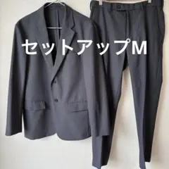 【超美品】ユニクロ 感動ジャケット ダークグレー セットアップM