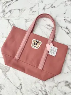 【新品未使用】ラブラリーバイフェイラー オールドテディ トートバッグ　ピンク　小