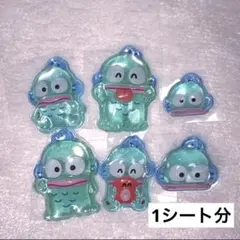 はぴだんぶい　ボンボンドロップシール　第一弾　ハンギョドン　1シート分