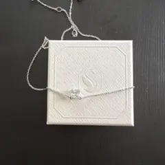 Swarovski シルバー ネックレス ダイヤモンド型