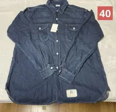 Lee x Scye for UNITED ARROWS ワークシャツ 40