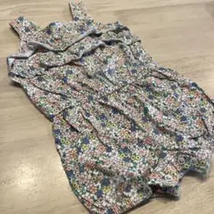 ★カーターズ 花柄 サロペット 80