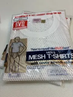 B.V.D. メッシュ下着２枚組