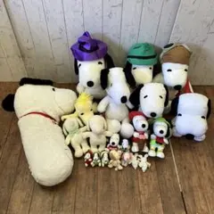 スヌーピー ウッドストック ぬいぐるみ キーホルダー 21点セット まとめ売り