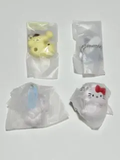 サンリオ もじになっちゃった！？マスコット 4個セット