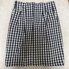 ヘザー　チェックスカート