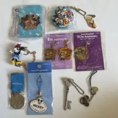 東京ディズニーリゾート キャラクターグッズ ストラップセット　ミッキー　ミニー