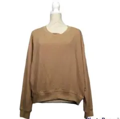 H＆M❤トレーナー　スウェット【160/96】ベージュ　無地　カジュアル　部屋着