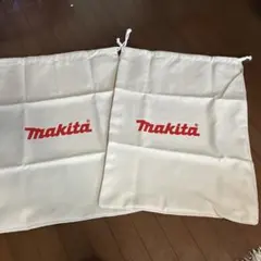 値下げマキタ 巾着袋2枚セットのサムネイル