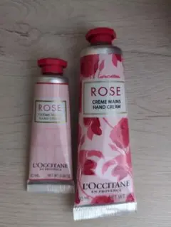 L'Occitane ROSE ハンドクリーム 10ml 30ml セット