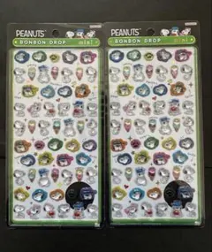 正規品　ボンボンドロップシール　ミニ　スヌーピー　ぷくぷくシール