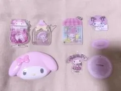 マイメロディ サンリオ グッズ まとめ売り コーム＆鏡 キーホルダー アクスタ