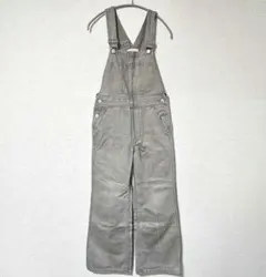 ミラオーウェン　センタープレス　シガレットデニムオールインワン　サロペット