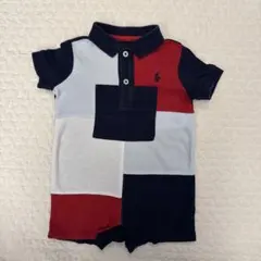 【美品】Ralph Lauren(ラルフローレン) ロンパース　70