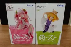 FuRyu ぬーどるストッパーフィギュア 桜ミク 東方Project 2体セット