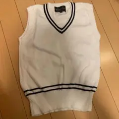 ニットベスト スクール　ベスト　　入学式　フォーマル　美品