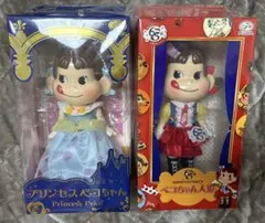 新品未開封 60thアニバーサリー記念カラフルミルキーペコちゃんポコ