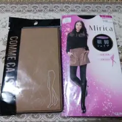 Mirica スマートタイプ ストッキング M-L ブラック