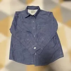 デニム長袖シャツ 120サイズ