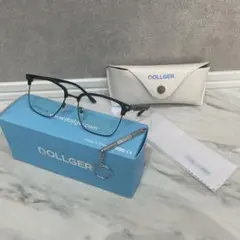 DOLLGER メガネ 20637 ブラック サーモント型