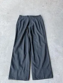 90's LANVIN Archive Wide Wool Slacks