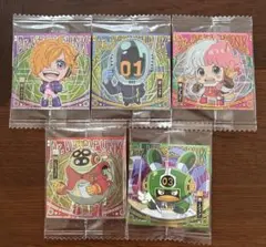 ワンピース Dr.VEGAPUNK ステッカー 5種セットのサムネイル