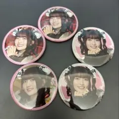 ゆかむすび 薄井友里 缶バッジ 5個 - メルカリ