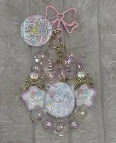 リトルツインスターズ キキララ じゃらじゃらキーホルダー
