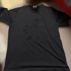 Tom and Jerry エンボス加工 Tシャツ ブラック Lのサムネイル