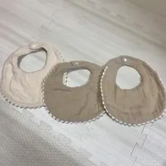 SHEIN フリルコットンスタイ 3枚セット