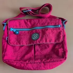 Kipling キプリング　ショルダーバッグ　レッド
