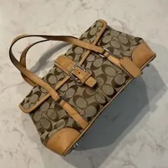 COACH シグネチャー ハンドバッグ