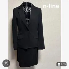 ブラック リクルートスーツ n-line