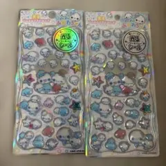 【2点セット】正規品 あわわちゃん 光るプチドロップ　シール ボンボンドロップ