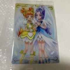 ドキドキプリキュア　ウエハースカード　キュアダイヤモンド　キュアロゼッタ