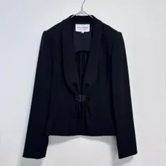 miss ashidaショールカラー ジャケット 黒 7号 冠婚葬祭　セレモニーのサムネイル