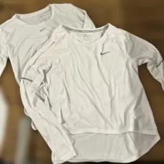 r*a様 Nike DRI-FIT 長袖Tシャツ M ホワイト