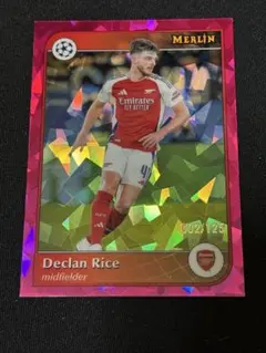 Declan Rice Arsenal FC 002/125 Merlinカード