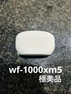 極美品　SONY WF-1000XM5 プラチナシルバー　充電ケース　バッテリー