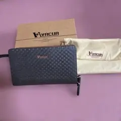 AVACUA セカンドバック　ラウンドファスナー 編み込みデザイン　未使用品のサムネイル