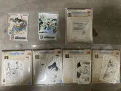 ドラゴンボール アクリルスタンドとコマステッカー