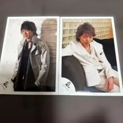 嵐ロゴ　公式写真　櫻井翔2枚セット