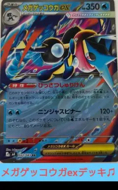 メガゲッコウガexデッキ