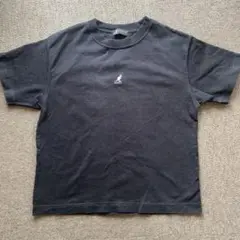 KANGOL ブラック Tシャツ A DAY IN THE LIFE