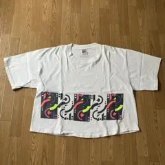 90s NIKEプリントTシャツ elite vintage 銀タグ