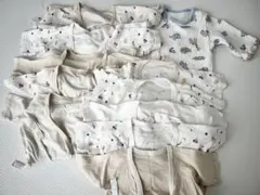ベビー肌着セット+ロンパース11点セット　50-70cm